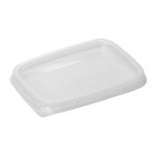 Крышка к контейнеру 108х82х3 мм, прозр., ПП, 50 шт/упак "ЮМТ" 1 000 шт/кор РОССИЯ 108001/108002