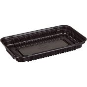 Дно для торта, прямоугольное, 223х114х17мм, с шипами, коричневое, ПС