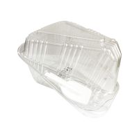 Упаковка для торта [неразъем.] треуг. 143х113х84[123х77х76] мм, прозр., ОПС, 400 шт/кор "Комус" 400 шт/упак РОССИЯ ТРК-1