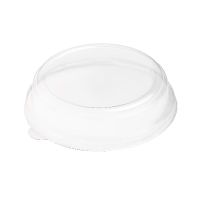 Крышка к контейнеру купол. d154хh38 мм, прозр., ПЭТ, 45 шт/упак "OSQ" Round Bowl dome lid 270 шт/кор РОССИЯ Round Bowl dome lid