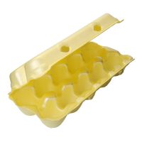 Упаковка для яиц высшей категории (10 шт.), желтая