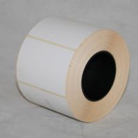 Весовая лента 58х30 мм ЭКО, непринт., бел., термобум., 500 шт/рул 72 рул/кор РОССИЯ