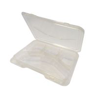 Контейнер прямоугольный, 210х278х78мм, 4-секц., прозрачная, ПС