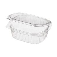 Контейнер 500 мл, овальный, 130х159х56мм, прозрачный