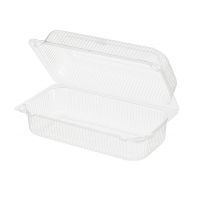 Упаковка для кондит. изделий 1600 мл, 1-секц. 230х129х89[204х97х82] мм, неразъем.крышка, прозр., ОПС, 380 шт/кор "Комус" 380 шт/упак РОССИЯ РК-34 (Р) (ОП)