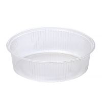 Контейнер круглый d-101мм, h-29мм, 125 мл, полупрозрачный 