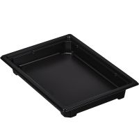 Контейнер для суши 1-секц. 182х127х20мм, без крышки, черн., ПЭТ 280 шт/кор "Комус" 280 шт/упак РОССИЯ С-019 (ЧЕРНАЯ) (ПЭТ)