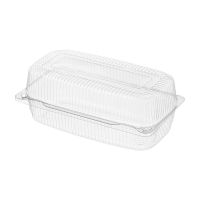 Упаковка для кондит. изделий 2000 мл, 1-секц. 230х129х89[204х97х82] мм, неразъем.крышка, прозр., ОПС, 300 шт/кор "Комус" 300 шт/упак РОССИЯ Рк-35 (Р) (СП)