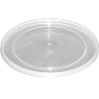 Крышка для контейнера под пресервы и мёд, d=110 мм, полупрозрачный, ПП