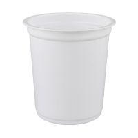 Контейнер под запайку 400 мл, 1-секц. d95х h100 мм, бел., ПП, 25 шт/упак "ПолиЭр" 500 шт/кор РОССИЯ К-95-400бел.