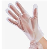 Перчатки одноразовые, размер S, 10 мкм, прозр., ТПЕ, 50 пар/упак 20 упак/кор КИТАЙ