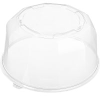 Упаковка для торта [крышка] d246хh122[d232хh117] мм, прозр., ПЭТ, 132 шт/кор "Комус" 132 шт/упак РОССИЯ Т-022 К