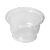Контейнер круглый 160 мл, креманка, прозрачный