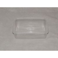 Контейнер прямоугольный,1000 мл, верх 191х129 мм, низ 112х173 мм, h=60мм, прозрачная, контрольн. замок, ПП