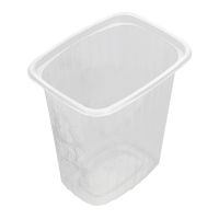 Контейнер 500 мл 1-секц. 108х82х117 мм, серия 108, без крышки, прозр., ПП, 1000 шт/кор "ЮМТ" 1 000 шт/упак РОССИЯ 108501