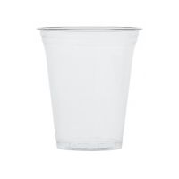 Одноразовый стакан для холодного, 0.3л, d 95мм, h 100мм, прозрачный, шейкер, ПЭТ