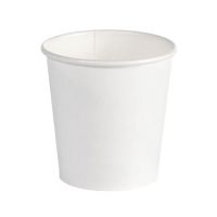 Стакан бумажный 100 мл, 1 сл., d62 мм, бел., карт., 50 шт/упак 3 000 шт/кор РОССИЯ -