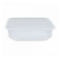 Контейнер 750 мл, прямоугольный, 186х132х48мм, полупрозрачный