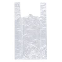 Пакет "Майка" [300+160]х600 мм 13 мкм, бел., ПНД, 100 шт/упак 10 упак/кор РОССИЯ