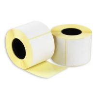 Весовая лента 58х60 мм ЭКО, непринт., бел., термобум., 500 шт/рул 48 рул/кор РОССИЯ