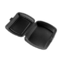 Ланч-бокс 1-секц. 248х204х70 мм, черн., ВПС, 100 шт/кор 100 шт/упак РОССИЯ LB-1 Ч