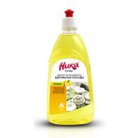 Средство для мытья посуды "Ника" Супер. Лимон, концентрат, пуш-пул, 500 г 15 шт/кор РОССИЯ Супер 0,5л