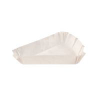 Розетка кондитерская треуг., 102х75х25 мм, бел., бум., 500 шт/упак 16 упак/кор РОССИЯ 1T -  W