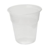 Стакан одноразовый 100 мл для холодных и горячих напитков, полупрозрачный, ПП
