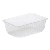 Контейнер прямоугольный, 186х132х64мм, 1000мл, полупрозрачный ПП