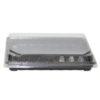 Крышка к контейнеру для суши 240х168х30 мм, прозр., ПВХ, 600 шт/кор 600 шт/упак РОССИЯ СШ-25КЛ