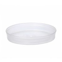 Контейнер прес./мед 150мл, "банка", "Шайба" d=145мм, h=20мм, полупрозрачный, контр. замок, ПП