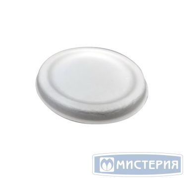Крышка для соусника, 60мл, d 68мм, h 7мм, белая, сахарный тростник