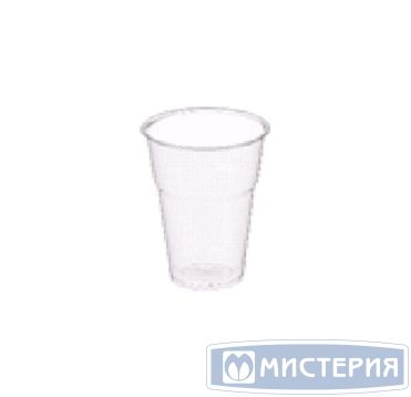 Стакан одноразовый 500 мл, прозр., ПП, 50 шт/упак 1 000 шт/кор РОССИЯ