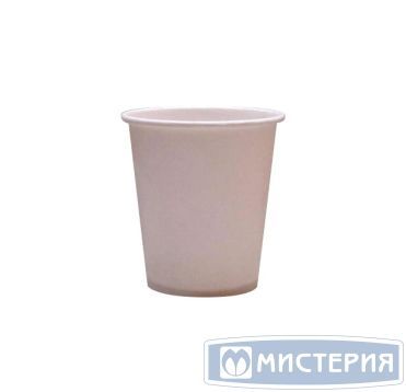 Стакан бумажный 450 мл 1 сл., d90 мм, бел., карт., 50 шт/упак 1 000 шт/кор РОССИЯ
