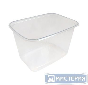 Контейнер 350 мл 1-секц. 108х82х69 мм, серия 108, без крышки, прозр., ПП, 100 шт/упак 1 000 шт/кор РОССИЯ А108-350