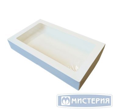 Контейнер 1450 мл, 260х150х40 мм, с окном, неразъем.крышка, бел., карт., 25 шт/упак "OSQ" Eco TaBox Pro 200 шт/кор РОССИЯ ECO TABOX PRO белый 1450 (200)