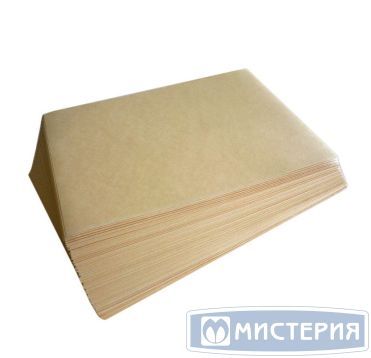 Подпергамент в листах 300х300 мм, 52 гр/м2, коричн., бум., 2130 лист/упак 1 упак/кор РОССИЯ -~2130 листов/уп. 10кг/уп