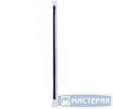 Трубочки для коктейлей 250 мм, d12 мм, черн., пласт. прямые в инд. упаковке, 250 шт/упак 5 упак/кор БЕЛАРУСЬ