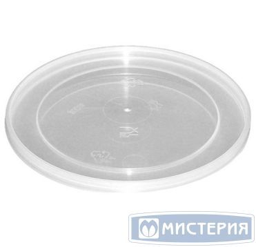 Крышка для контейнера под пресервы и мёд, d=110 мм, полупрозрачный, ПП