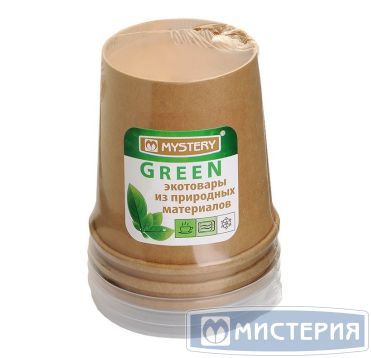 Упаковка (Супница) 340 мл, с пластиковой крышкой, крафт