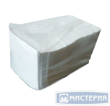 Салфетки 240х240 мм 1-сл., бел., бум., 250 шт/упак 18 упак/кор РОССИЯ
