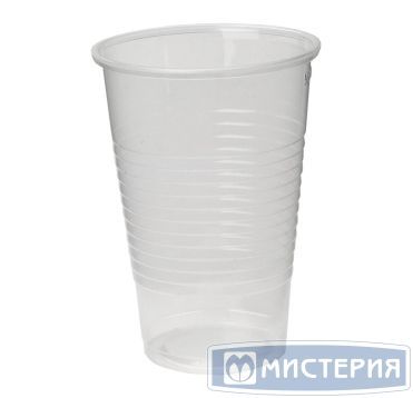 Стакан одноразовый 200 мл, прозр., ПП, 100 шт/упак "Upax-Unity" 3 000 шт/кор РОССИЯ эконом