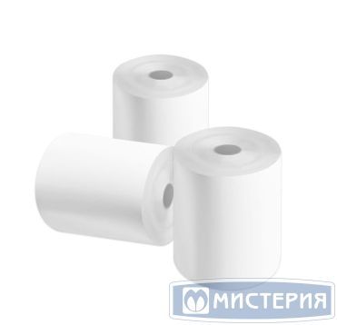 Чековая лента 80мм х 60м, d12 мм, бел., термобум. 6 рул/упак 84 рул/кор РОССИЯ 26754
