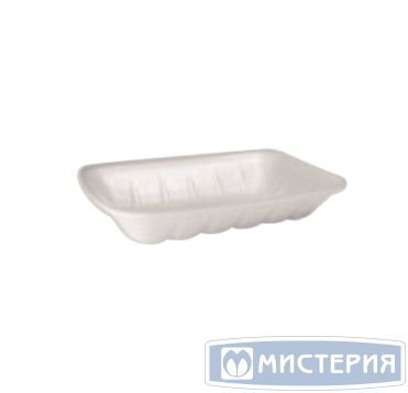 Лоток пищевой 225х135х40 мм, серия М-40, бел., ВПС, 250 шт/кор "Полиформ" 250 шт/упак РОССИЯ М-40