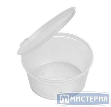 Соусник 80мл, круглый, d 72мм, h 34мм, прозрачный