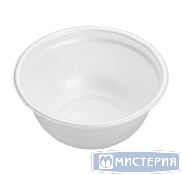 Контейнер-миска для супа 500 мл, d 135 мм, h 65 мм, белая