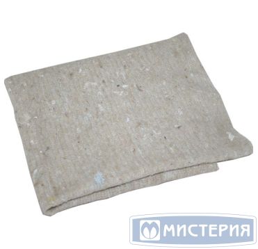 Техническая салфетка (тряпка для пола СТАНДАРТ БЕЛЫЙ) 100х80 см, х/б, строчка 2,5мм