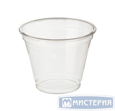 Стакан-шейкер одноразовый 200 мл, прозр., ПЭТ, 50 шт/упак 1 000 шт/кор РОССИЯ 122339