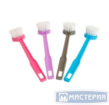 Щетка для мытья посуды 195 мм, цвет в ассорт. "Home Queen" 10 шт/кор КИТАЙ 56584