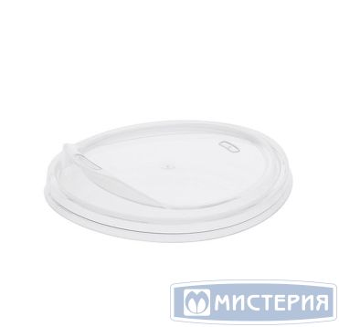Крышка для стакана d90 мм с питейником тип З, прозр., ПП, 50 шт/упак 1 000 шт/кор РОССИЯ 3016П